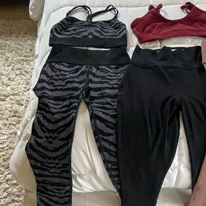 Bombshell zebra set xs/s